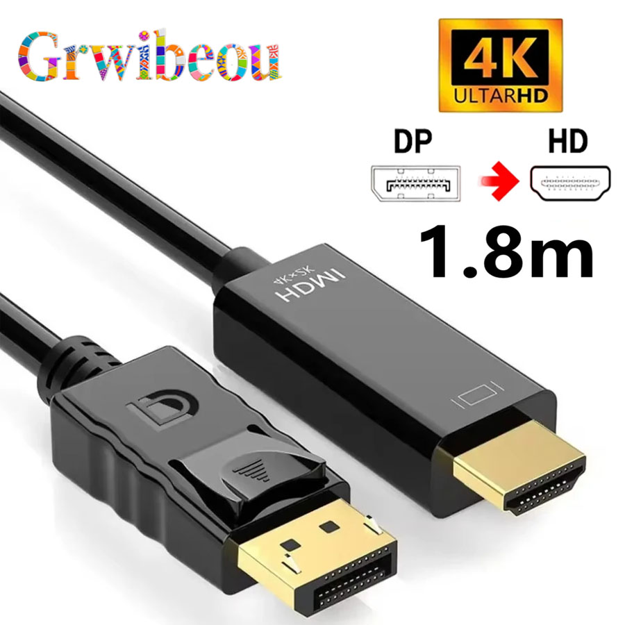 Tablet Lap Desk - 4K*2K DisplayPort To HDMI-Compatible Adapter DP