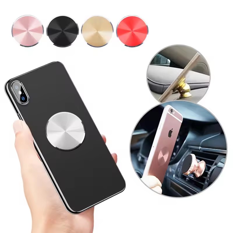 Tablet Car Mount - Thin Metal Plate Disk For Magnetic