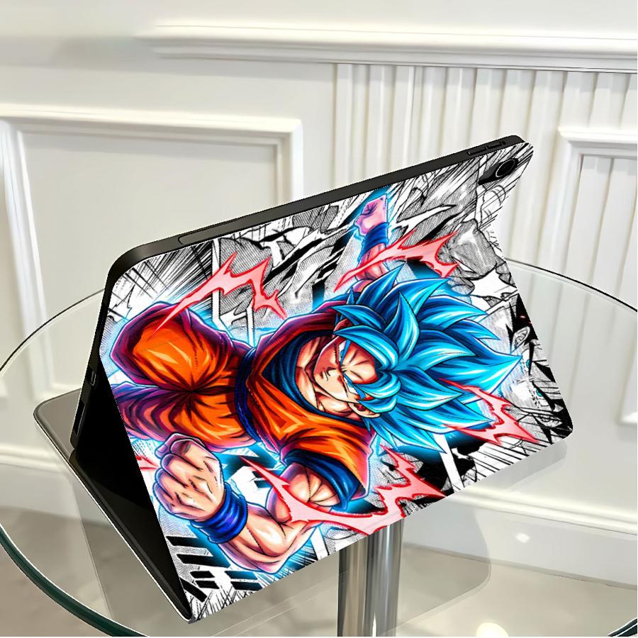 Samsung Tablet S9 Accessories - DragonS BallS Goku with Pencil Slot