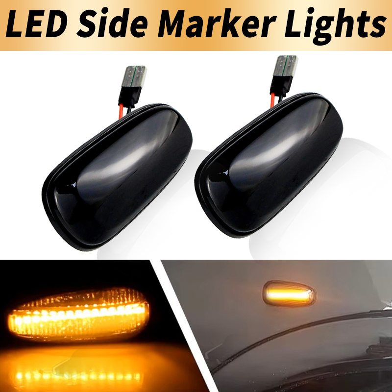 Tablet Accessories Aesthetic - 2PCS LED Dynamic Side Marker Lights