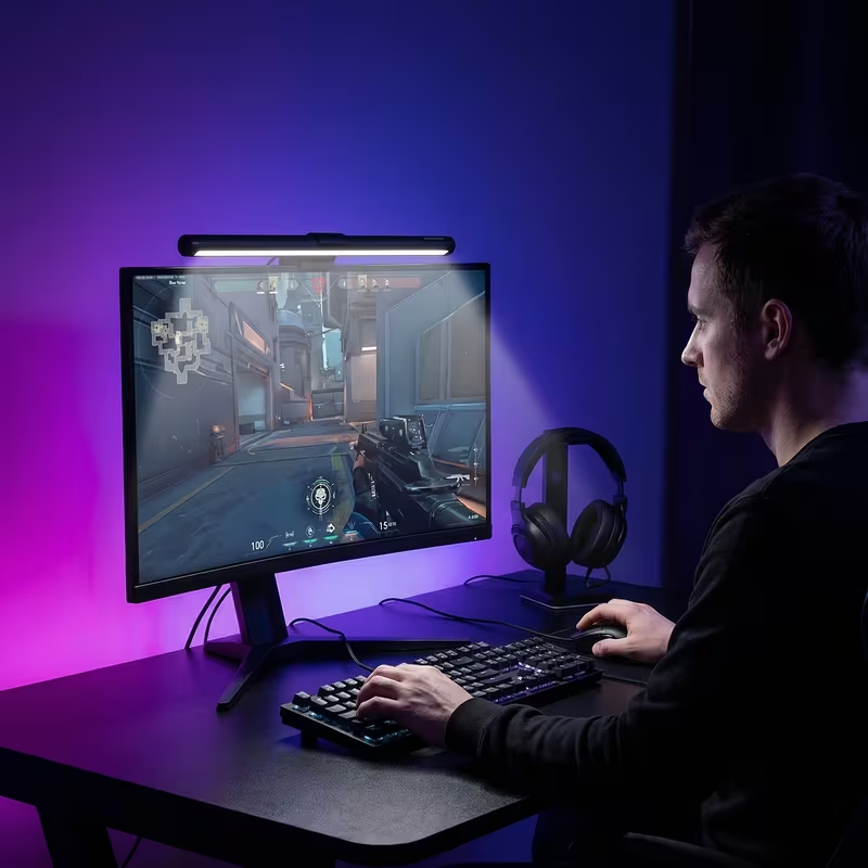 Tablet Accessories Aesthetic - Computer Monitor Light Bar for PC
