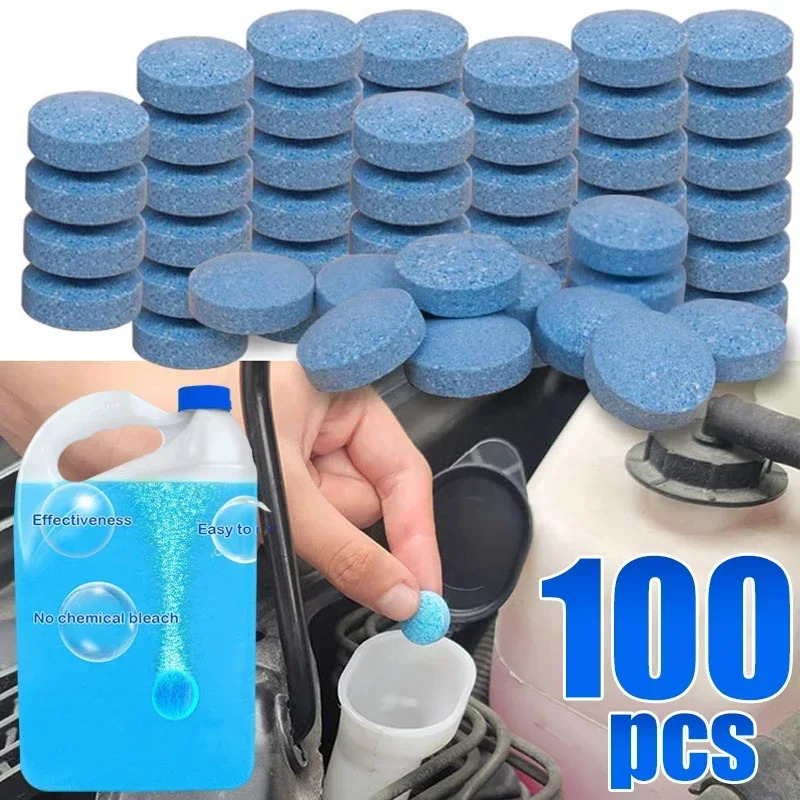 Tablet Accessories For Car - Car Windshield Cleaner, Glass Water Solid