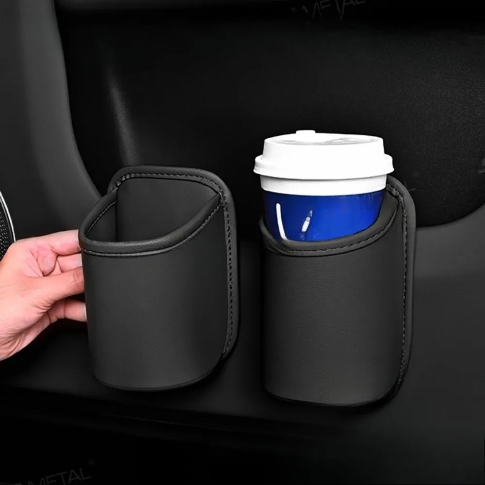 Car Door Cup Holder Leather Au - Tablet Accessories For Car ulasan dan harga
