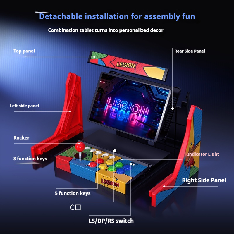 Lenovo Legion Arcade Dock for  - Lenovo Tablet With Accessories ulasan dan harga