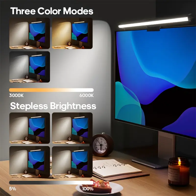 USB Powered LED Monitor Light  - Tablet Accessories Aesthetic ulasan dan harga