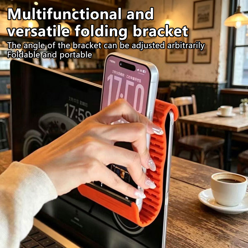 Portable Silicone Mobile Phone - Tablet Stand Adjustable ulasan dan harga