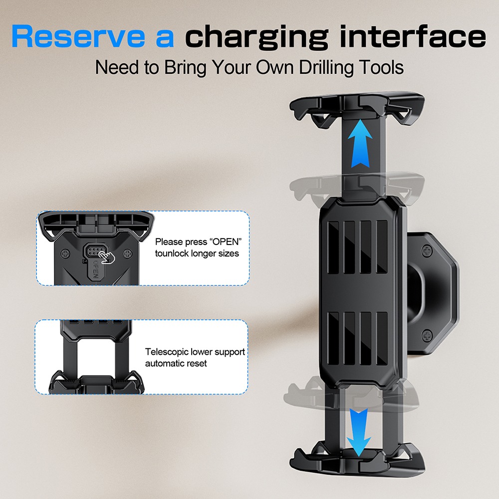 Wall Mount Phone Holder Tablet - Tablet Stand Adjustable ulasan dan harga