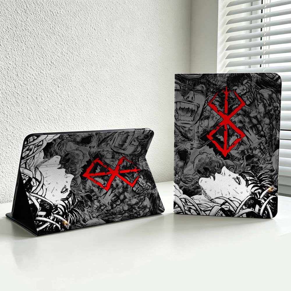 Anime B-Berserk Art Logo For i - Ipad Cover Folio ulasan dan harga