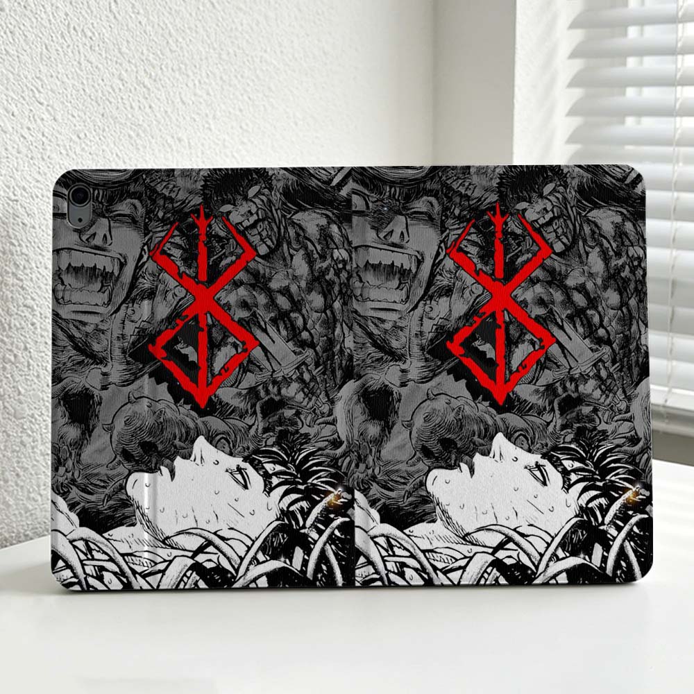 Anime B-Berserk Art Logo For i - Ipad Cover Folio ulasan dan harga
