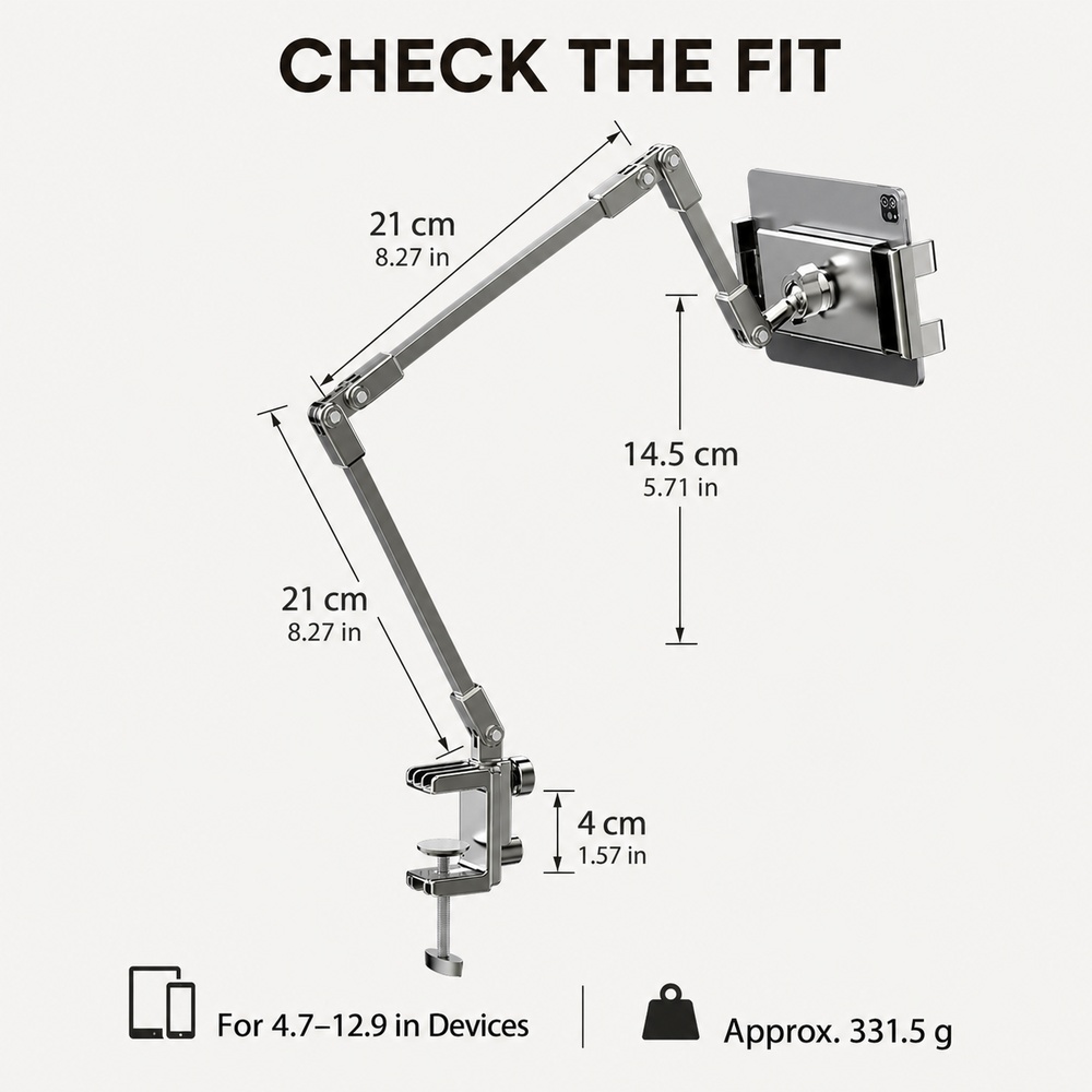 Adjustable Bed Phone Holder St - Tablet Stand Adjustable ulasan dan harga