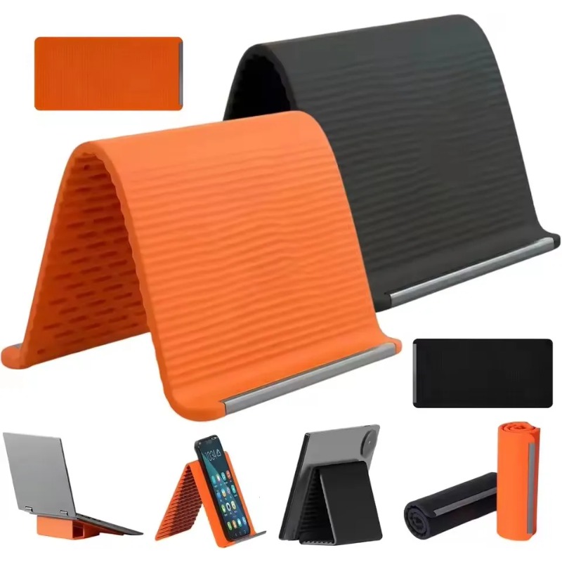 Flexible Foldable Silicone Pho - Tablet Stand Adjustable ulasan dan harga