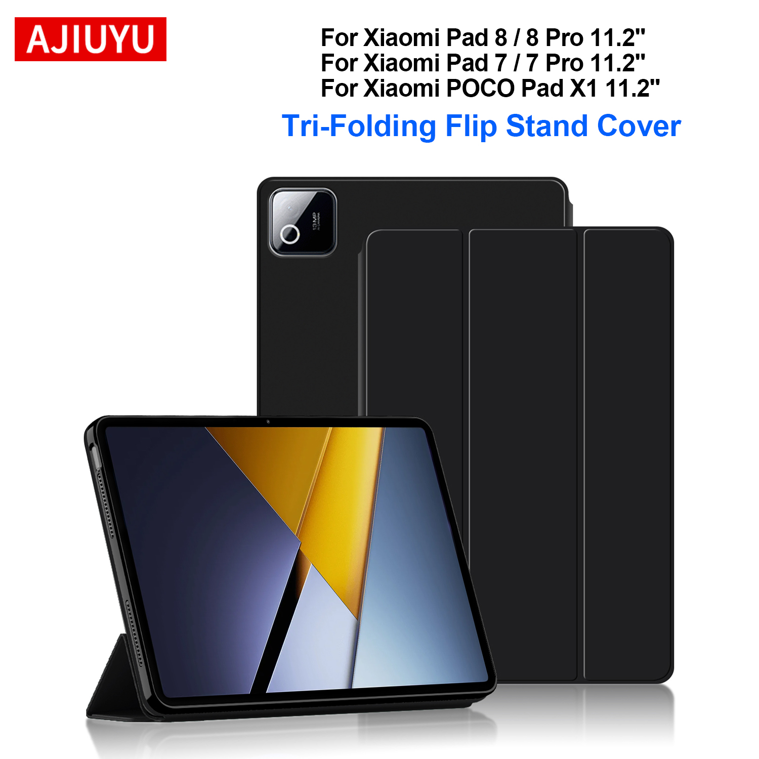 Flip Cover PU Leather Case For - Poco Tablet Accessories ulasan dan harga