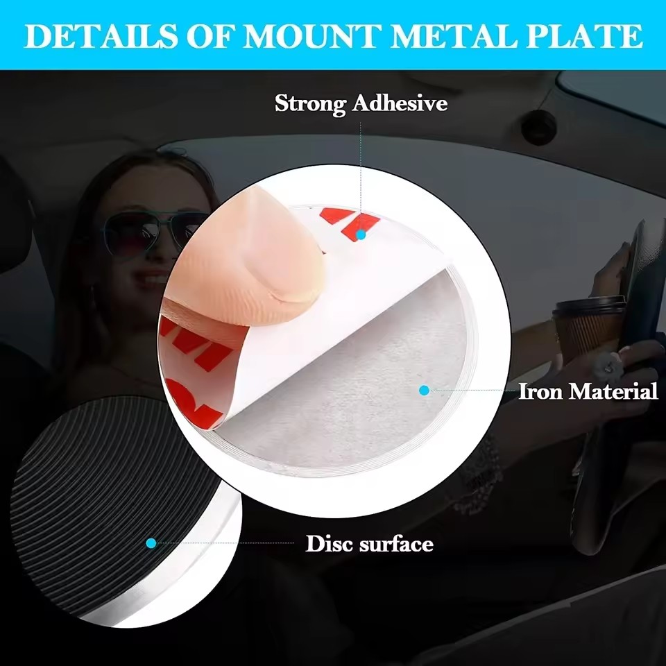Thin Metal Plate Disk For Magn - Tablet Car Mount ulasan dan harga