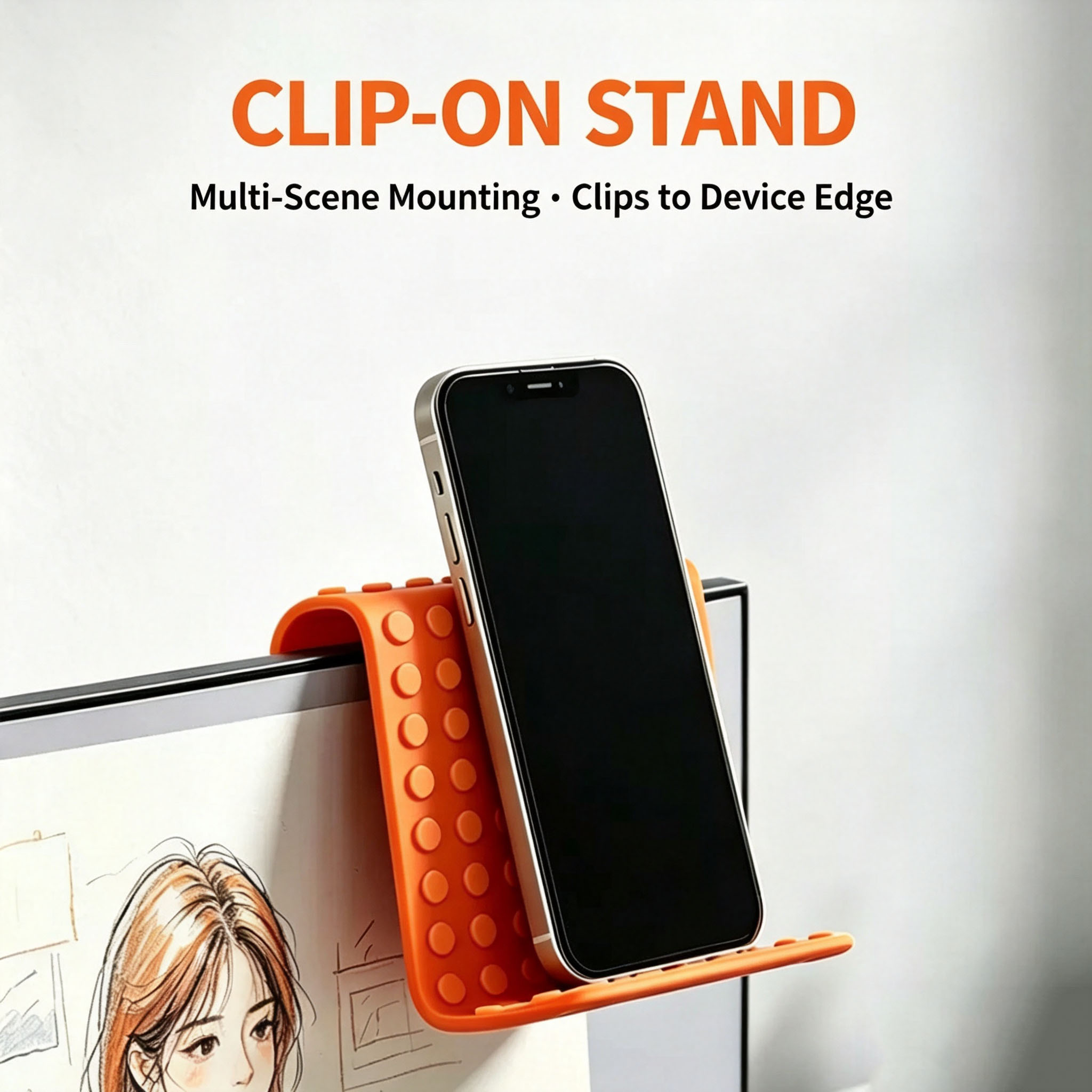 Portable Universal Phone Stand - Tablet Stand Adjustable ulasan dan harga