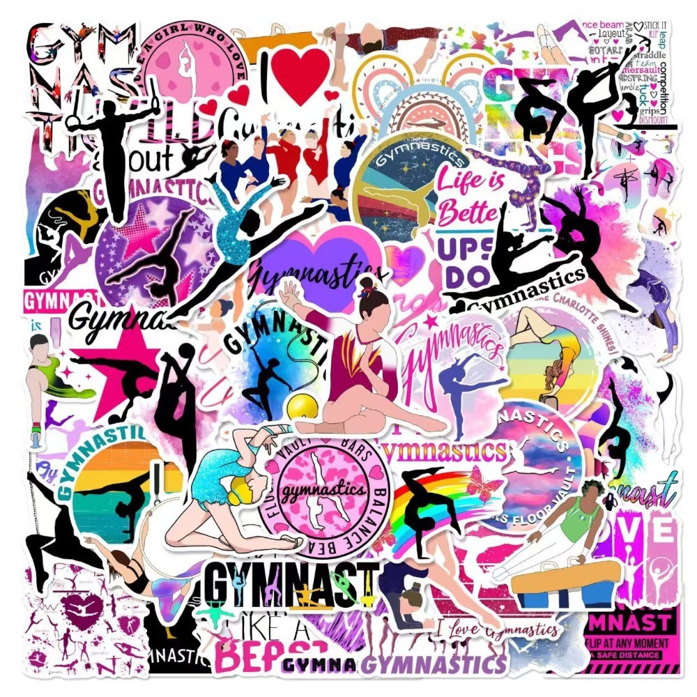 50Pcs Gymnastics Sports Doodle - Boox Tablet Accessories ulasan dan harga