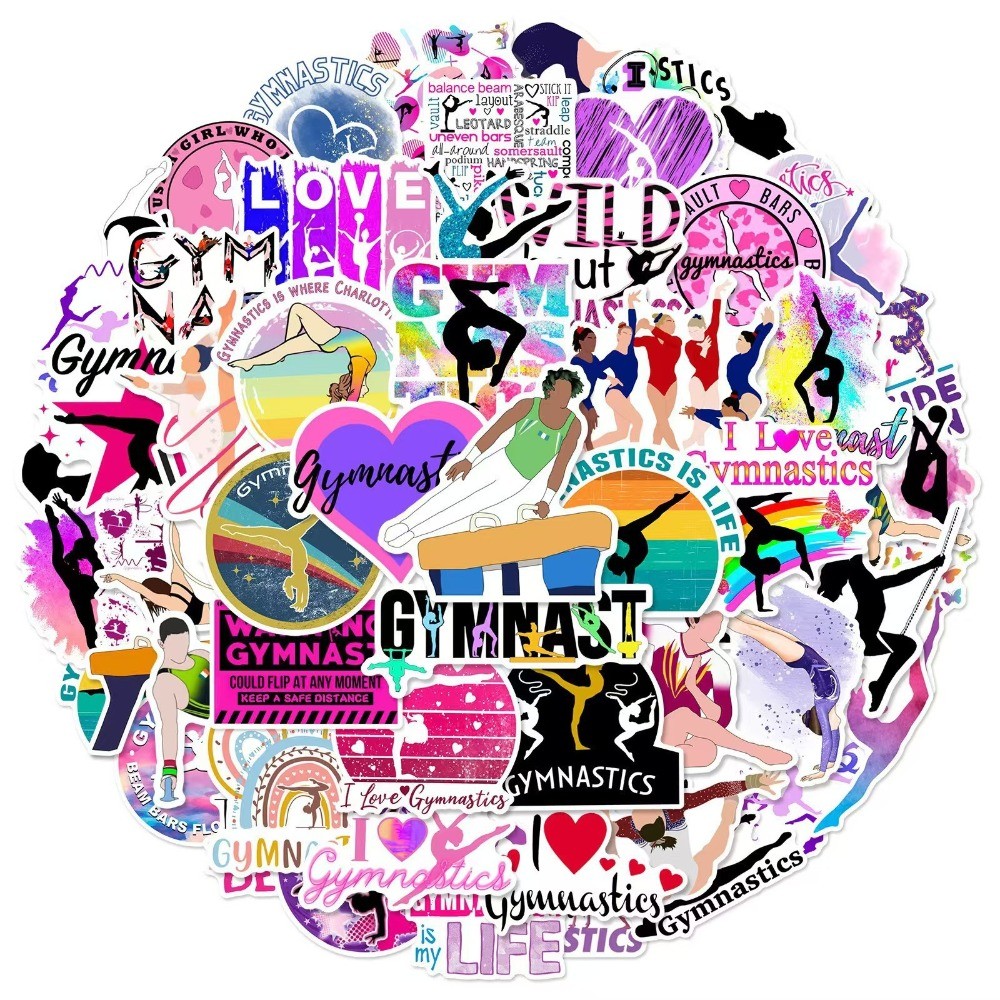 50Pcs Gymnastics Sports Doodle - Boox Tablet Accessories ulasan dan harga