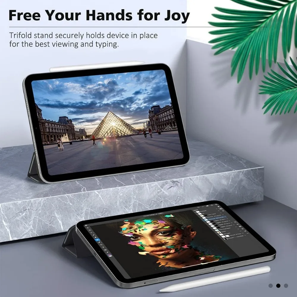 For iPad Mini 7 Case 2024 Magn - Ipad Cover Folio ulasan dan harga