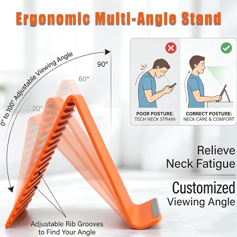 Flexible Foldable Silicone Pho - Tablet Stand Adjustable ulasan dan harga