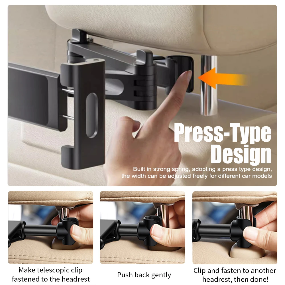 Foldable Car Phone Holder Back - Toddler Tablet Accessories ulasan dan harga