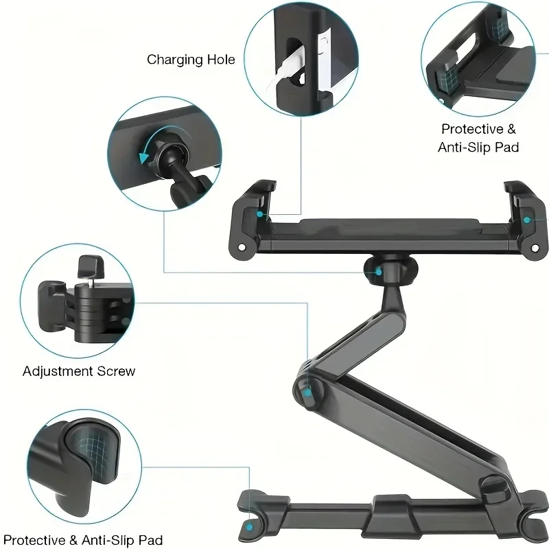 Foldable Car Phone Holder Back - Toddler Tablet Accessories ulasan dan harga