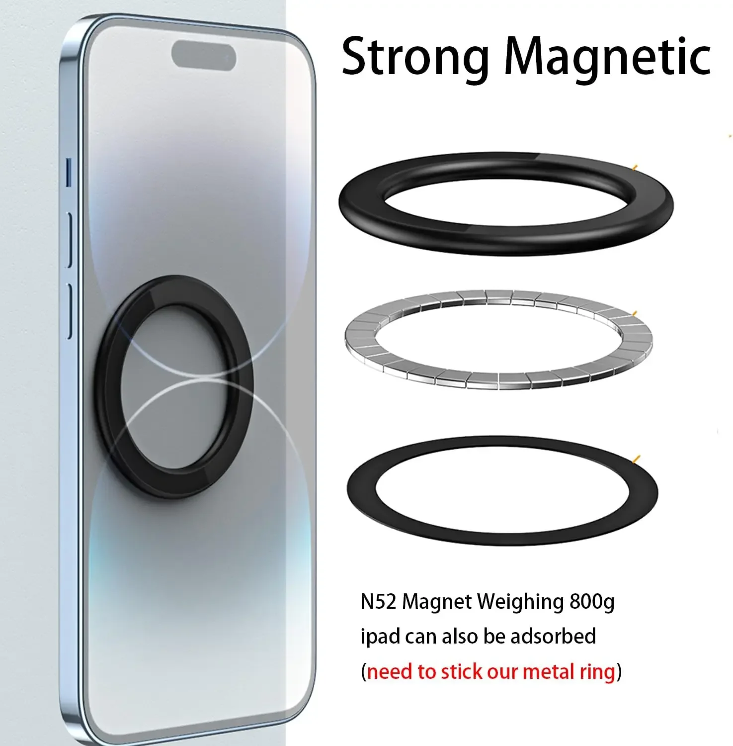 For MagSafe Magnetic Ring Hold - Tablet Car Mount ulasan dan harga