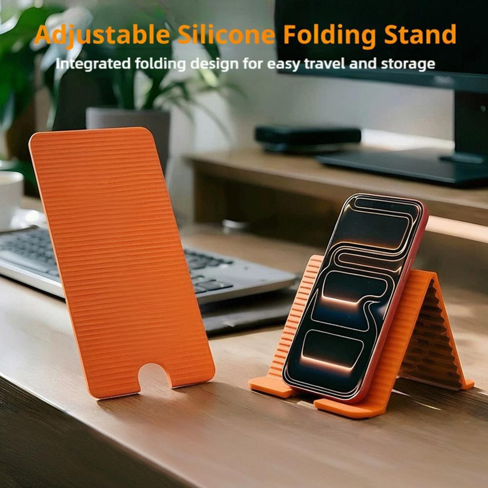 Flexible Foldable Silicone Pho - Tablet Stand Adjustable ulasan dan harga