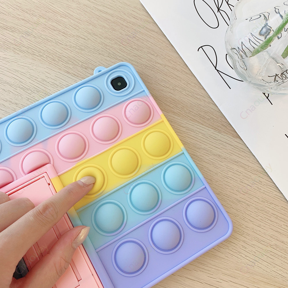 Kids Bubble Case for Samsung G - Samsung Tablet S9 Accessories ulasan dan harga