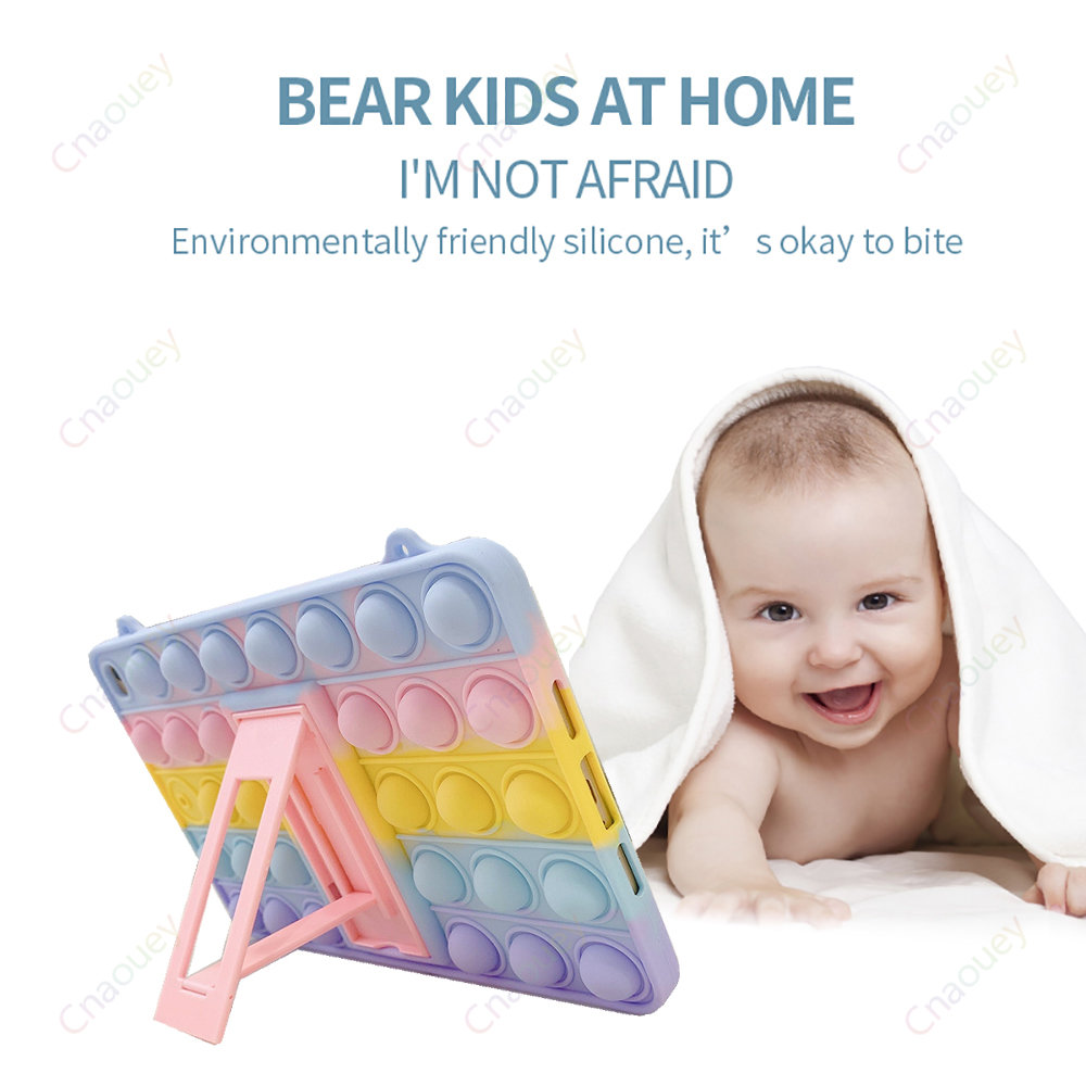 Kids Bubble Case for Samsung G - Samsung Tablet S9 Accessories ulasan dan harga