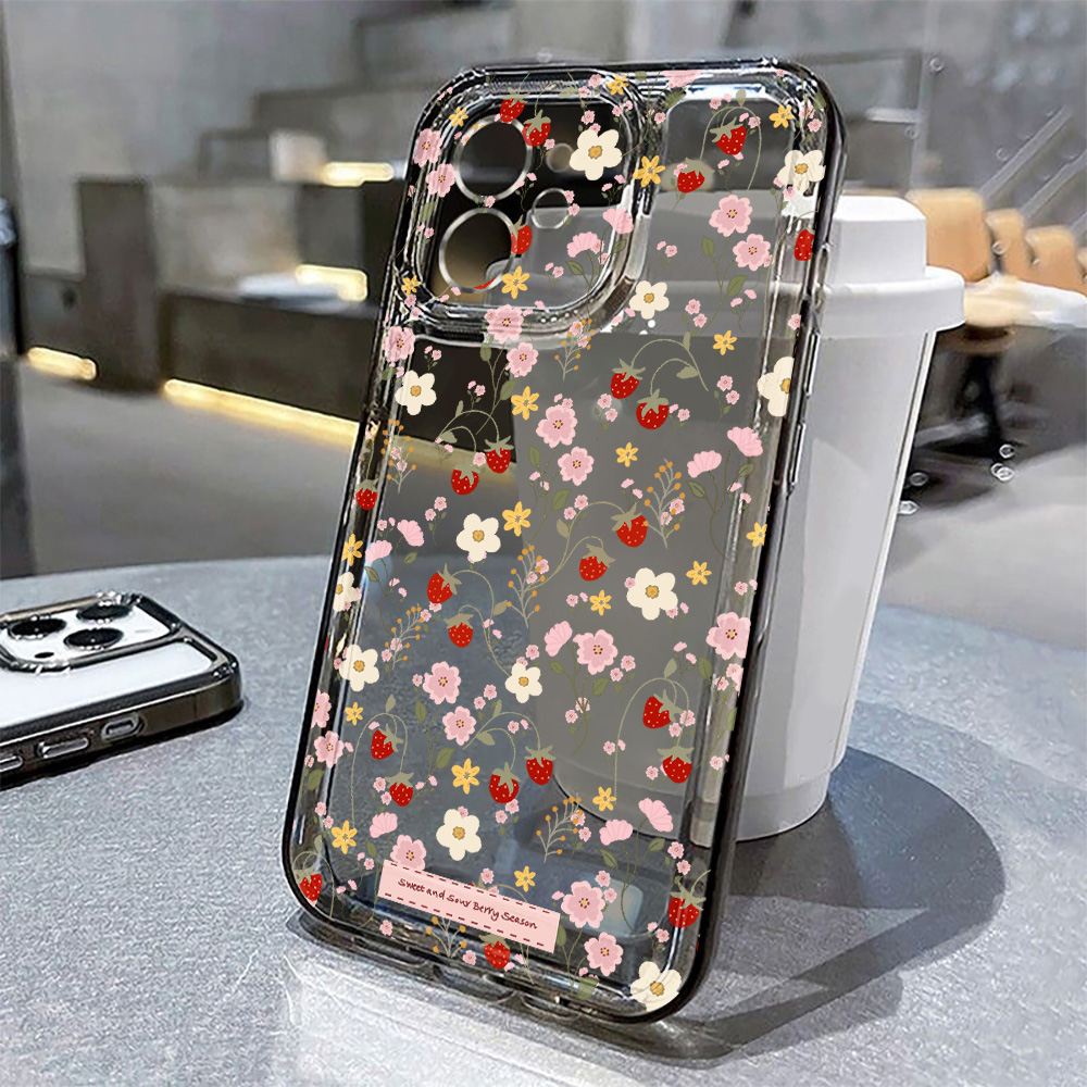 Aesthetic Floral Case For iPho - Tablet Accessories Aesthetic ulasan dan harga