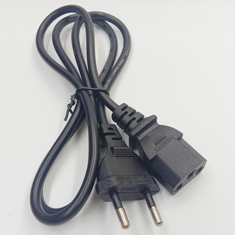 EU Euro Power Cord Plug IEC C1 - Tablet Lap Desk ulasan dan harga