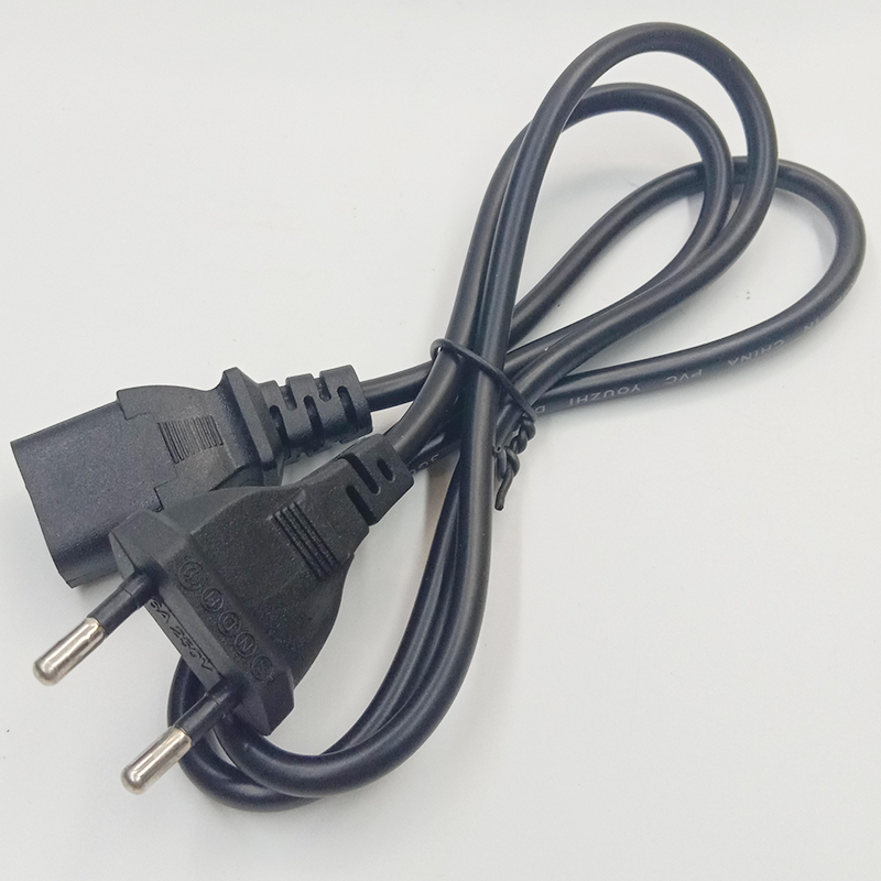 EU Euro Power Cord Plug IEC C1 - Tablet Lap Desk ulasan dan harga