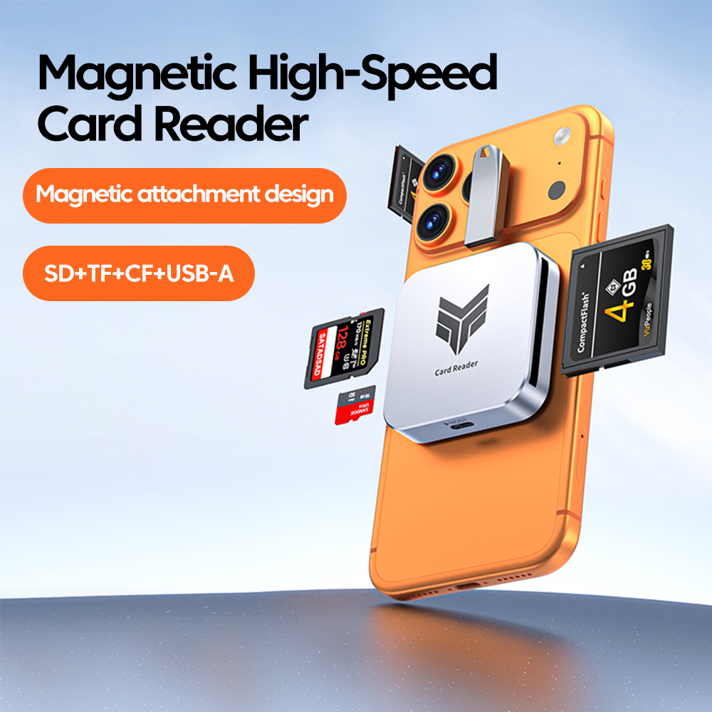 MagSafe CF Card Reader 4-in-1  - Microsd Card Tablet ulasan dan harga