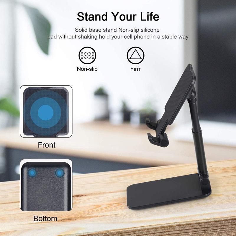 Desktop Phone Holder Stand Uni - Tablet Stand Adjustable ulasan dan harga