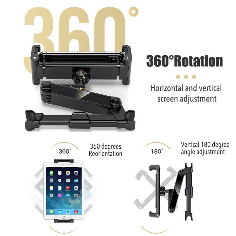 Stretchable Car Headrest Table - Toddler Tablet Accessories ulasan dan harga
