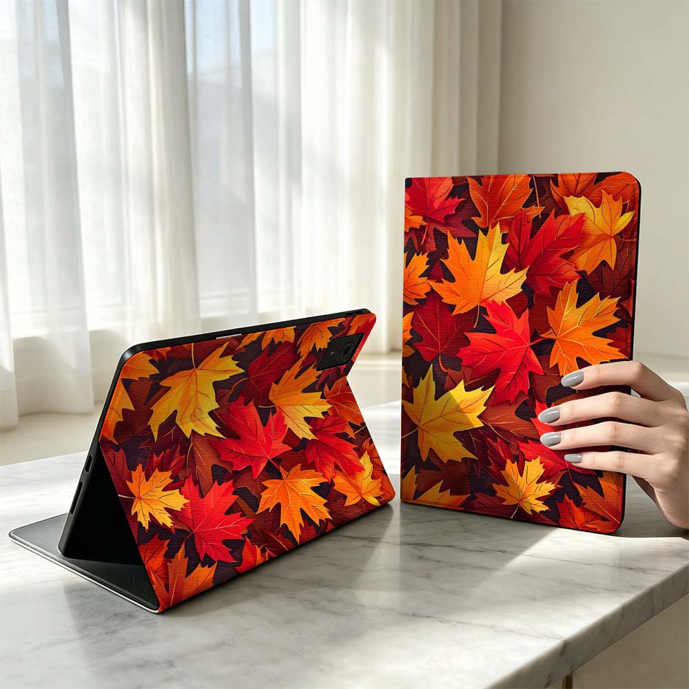 Autumn Maple Leaves Pattern Fa - Poco Tablet Accessories ulasan dan harga