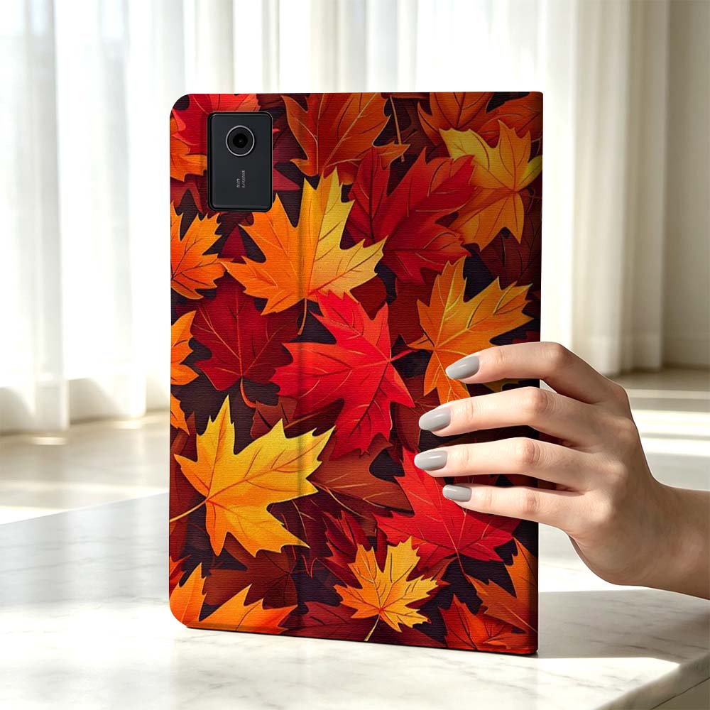 Autumn Maple Leaves Pattern Fa - Poco Tablet Accessories ulasan dan harga