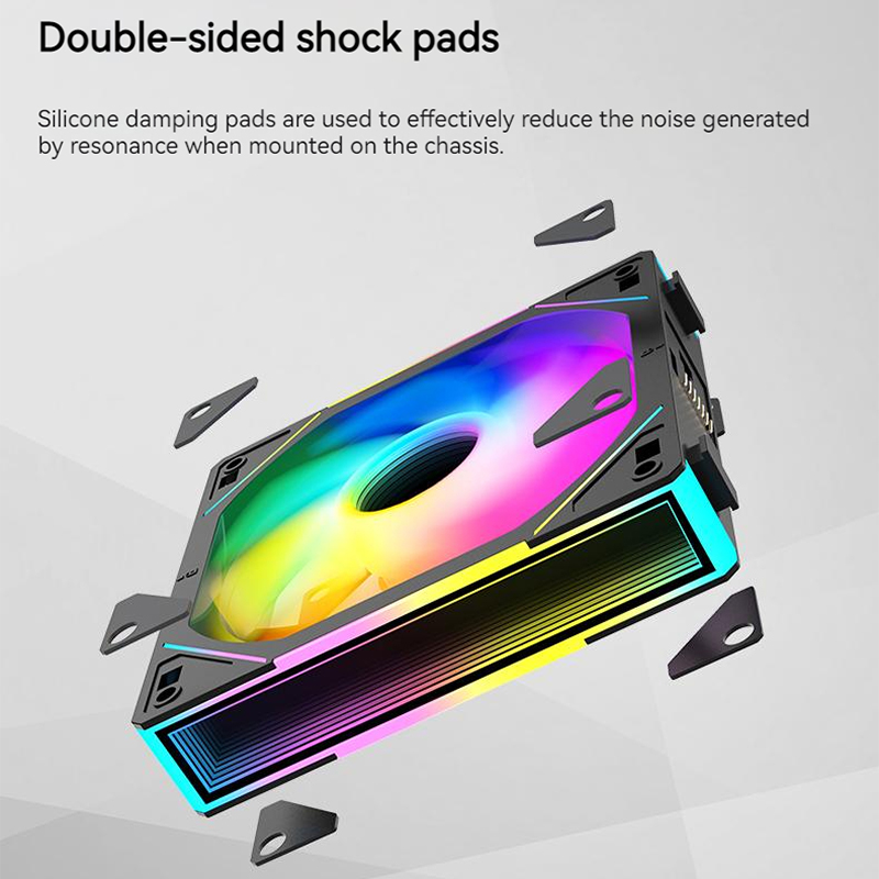 TEUCER JM-1 Case Fan Water Coo - Tablet Accessories Aesthetic ulasan dan harga