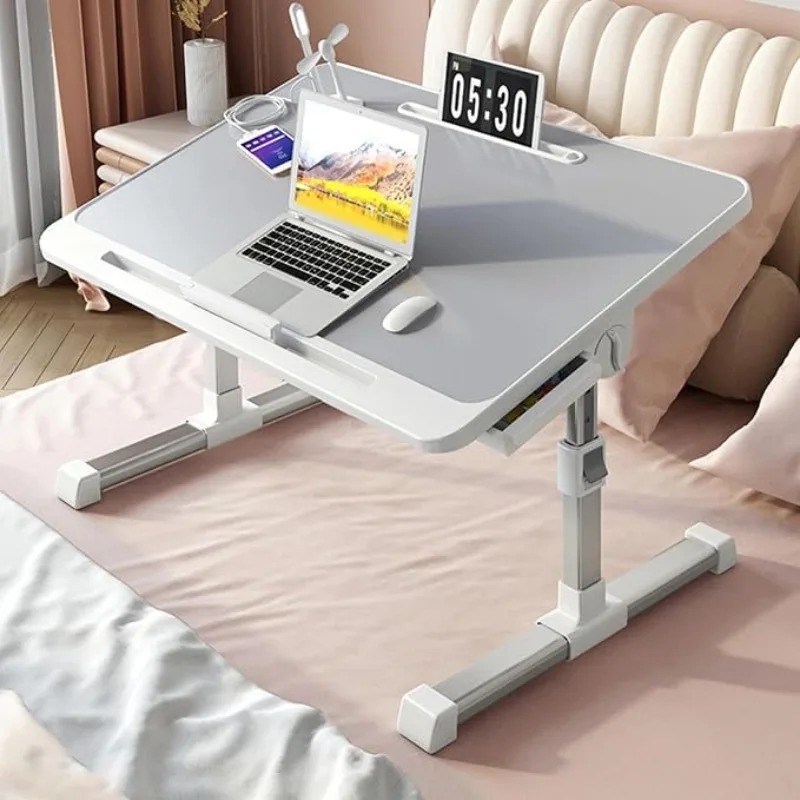 Laptop Bed Tray Table Adjustab - Tablet Lap Desk ulasan dan harga