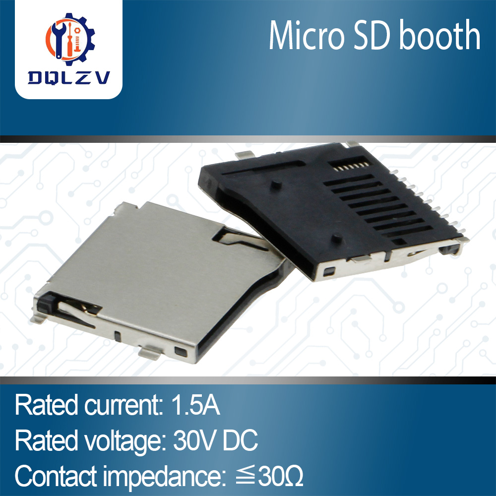 SD Card Socket Adapter Automat - Microsd Card Tablet ulasan dan harga