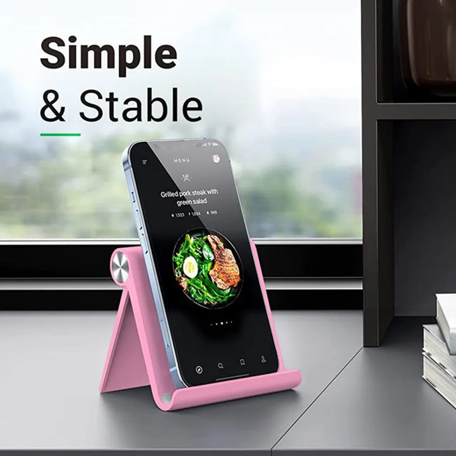 Foldable Desktop Phone Holder  - Tablet Stand Adjustable ulasan dan harga