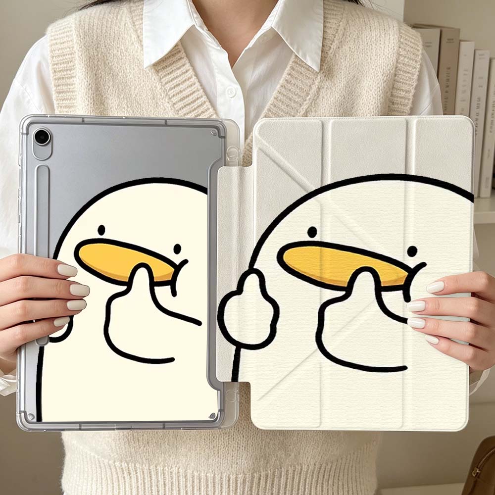 Praise Cute Duck Soft For Sams - Samsung Tablet S9 Accessories ulasan dan harga