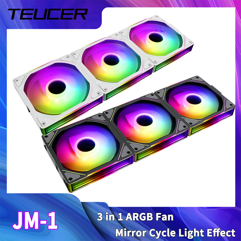 TEUCER JM-1 Computer Case Fan  - Tablet Accessories Aesthetic ulasan dan harga