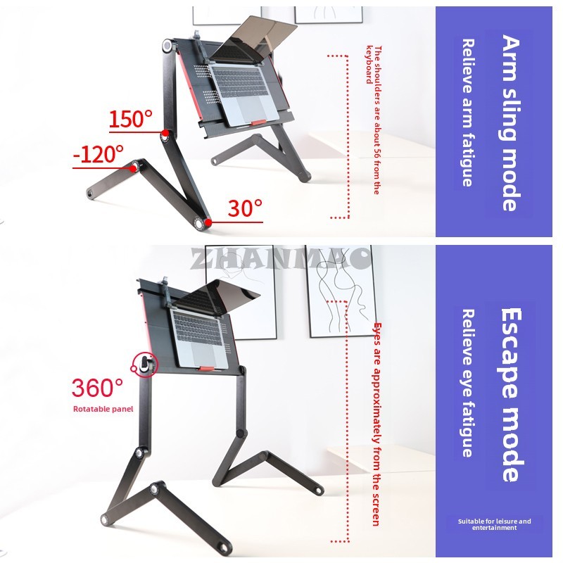 Lying Flat on The Bed, Laptop  - Tablet Lap Desk ulasan dan harga